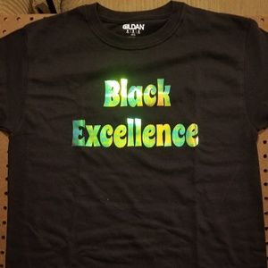 Custom Made Black Excellence Unisex Kids Shirt